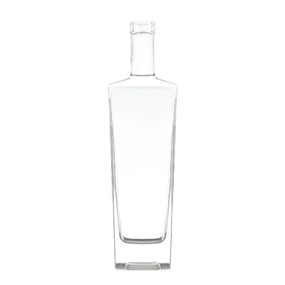 quality 500 ml 700 ml 750 ml Cork Whisky Witte Liquor Water Sauce Fruit Embossed Vodka Fles factory